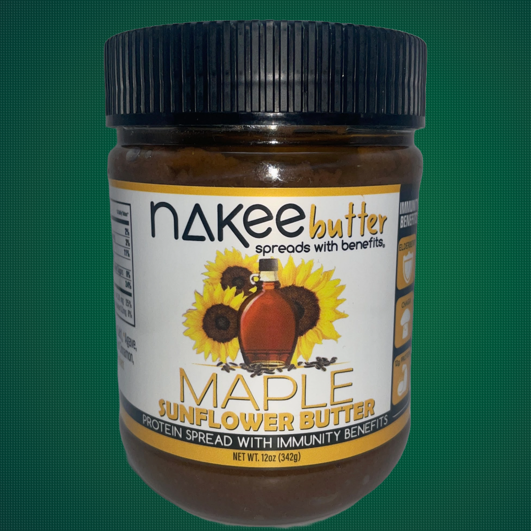 Nakee Butter Maple Sunflower Butter Spread