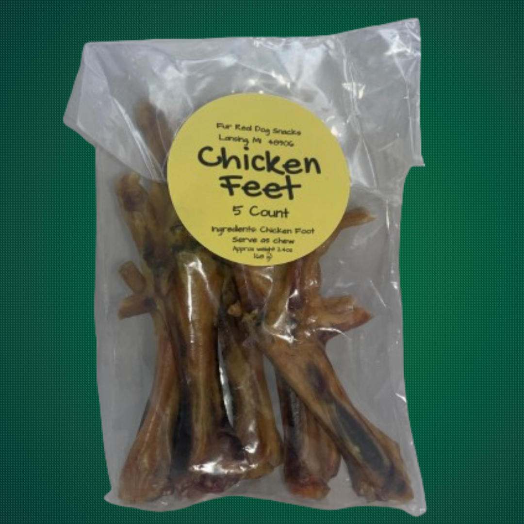 Fur Real Dog Snacks- Chicken Feet (5ct)
