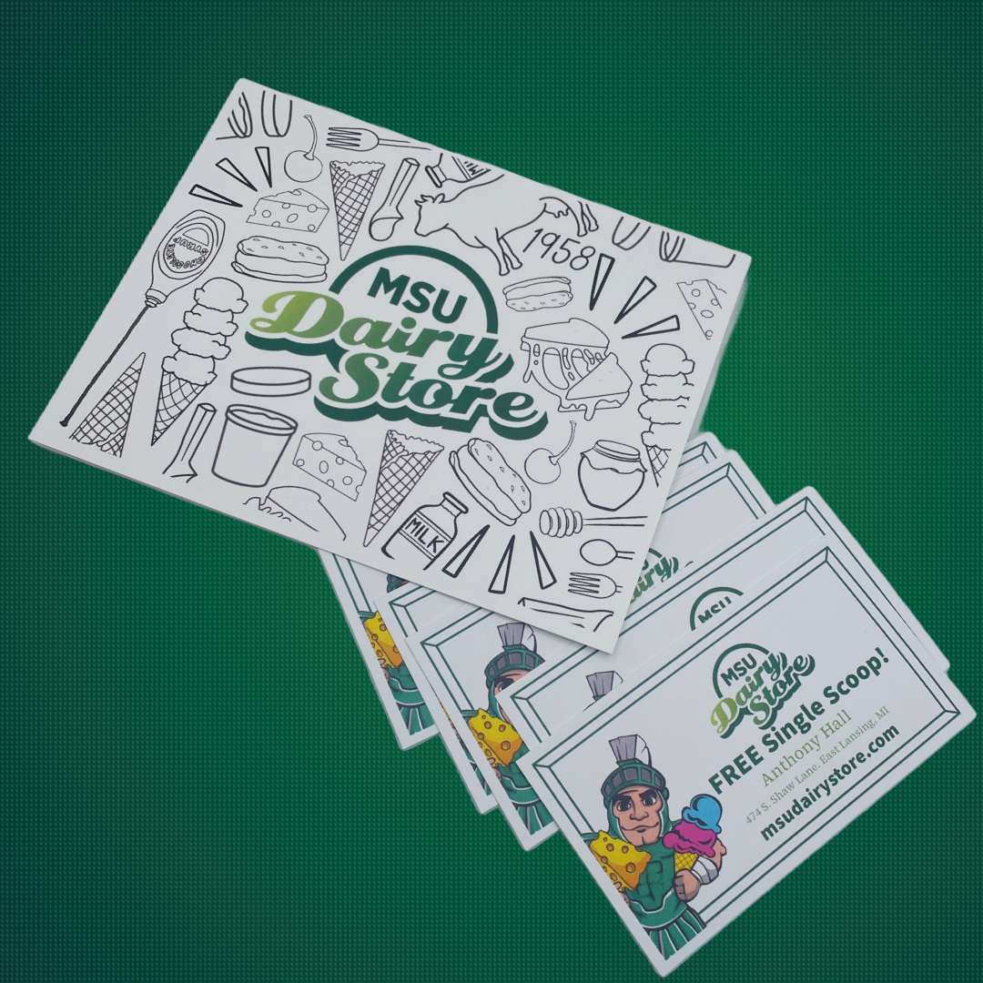 Dairy Store 5 pack of Single Scoop Coupons