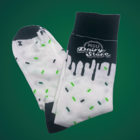 MSU Dairy Store Socks