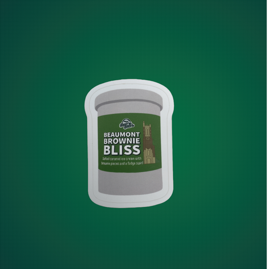 Beaumont Brownie Bliss Quart Sticker