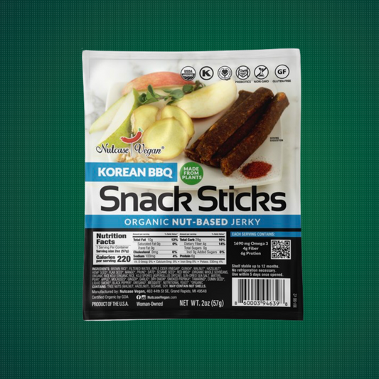 Nutcase Vegan Snack Sticks- Organic Korean BBQ (Bulgogi)