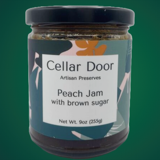 Cellar Door Peach Jam with Brown Sugar