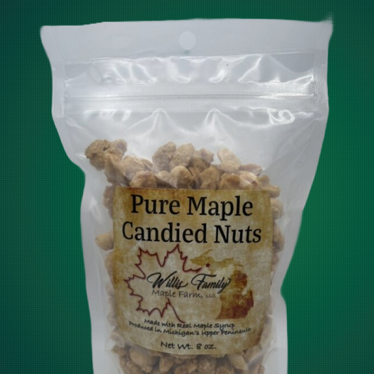 Willis Family Maple Syrup - Pure Maple Candied Nuts